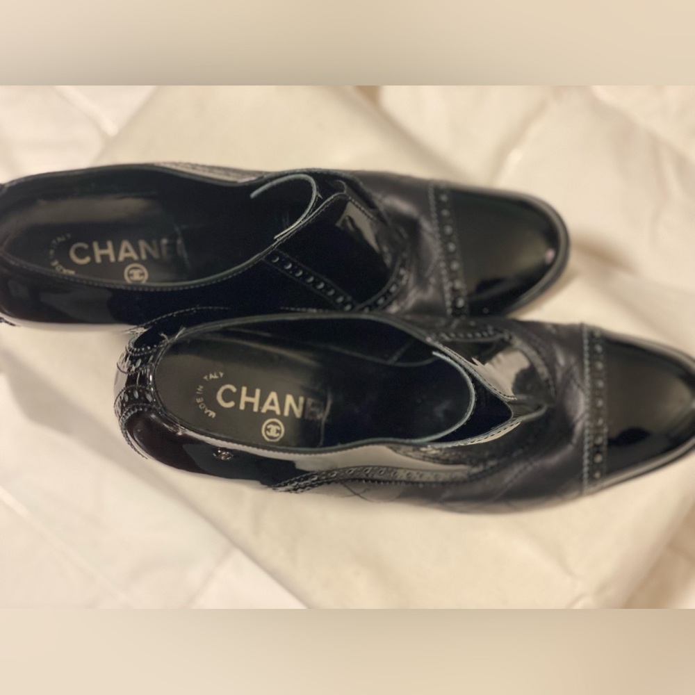 Chanel - RARE FIND-  2004 Brogues, Wingtip, Oxford spectator pump - Picture 8 of 15